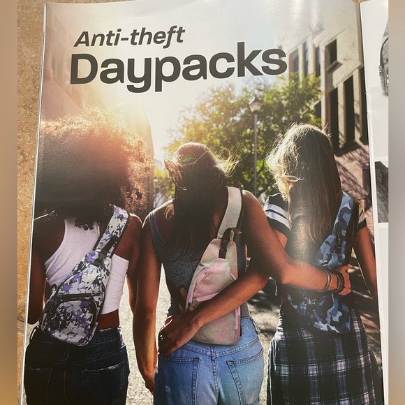 Anti-theft Day Pack Crossbody Sling Bag - Picture 6 of 9